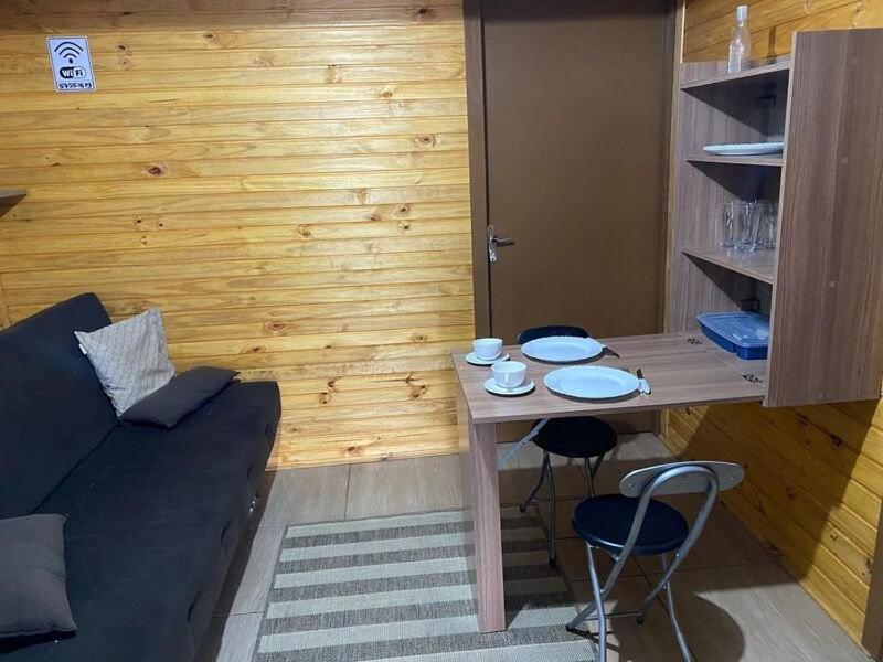 Sossego Em Chale Aconchegante Em Gramado Villa Bagian luar foto
